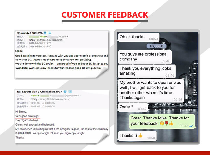 jewelry furniture customer feedback