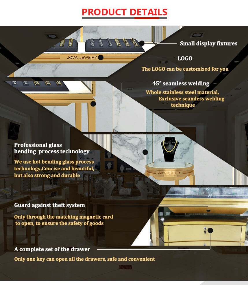 jewelry showcases designs