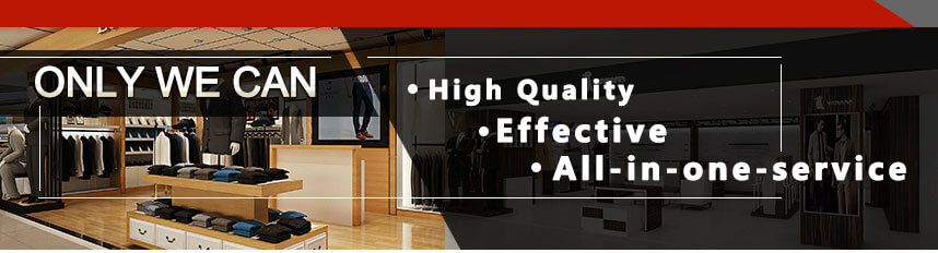 custom clothing display tables