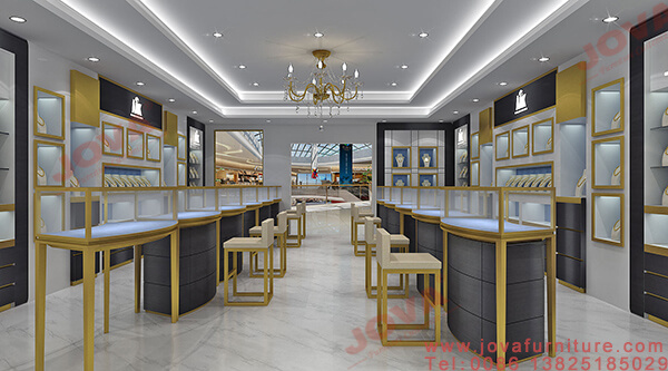 jewellery showroom counter