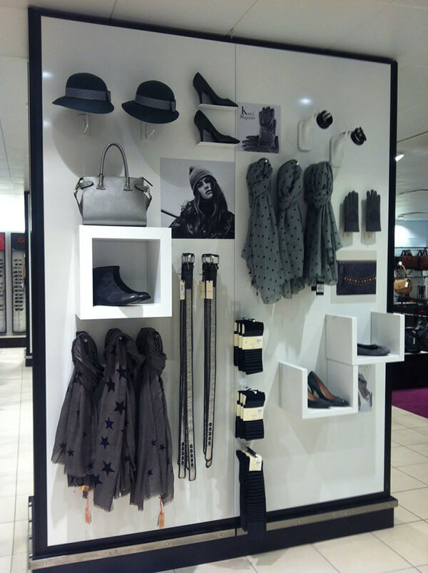 boutique wall displays