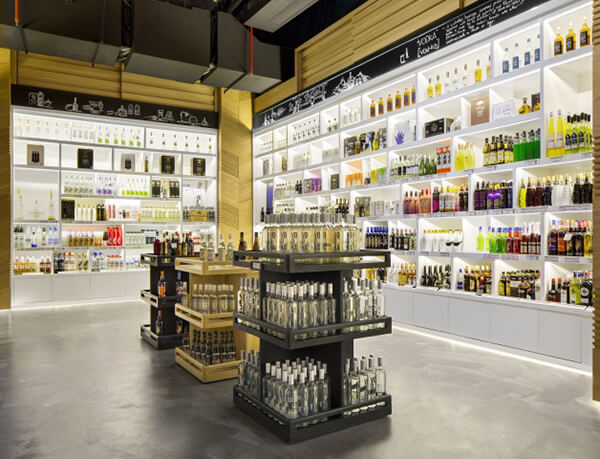 wine store furniture