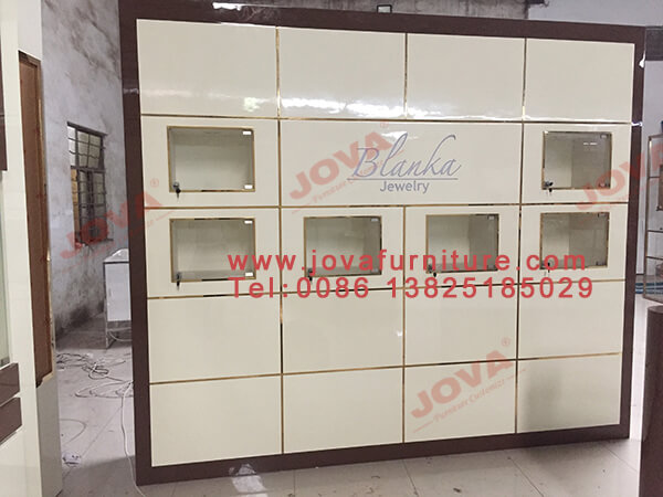 jewelry store wall display