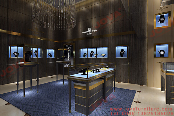 jewelry store showcases