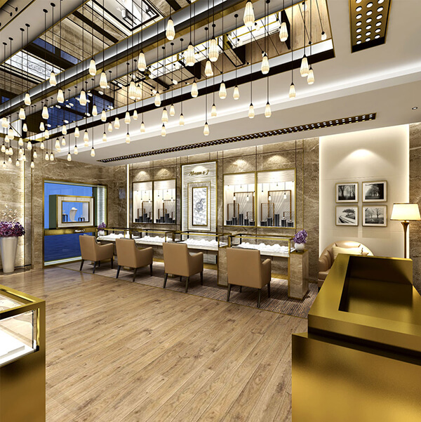 jewellery shop display cabinets