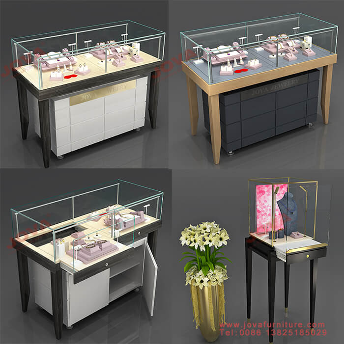 retail jewellery showcase display