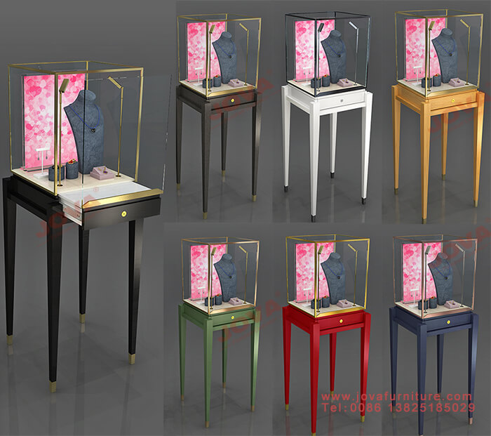 jewelry tower display cases