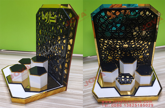 acrylic perfume display stand