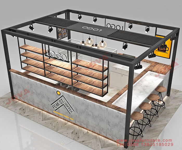 commercial bakery display case