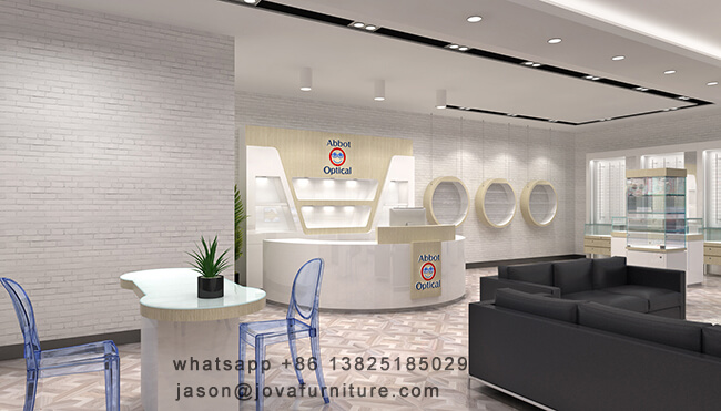 تصميم متجر البصريات