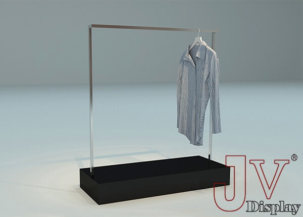 metal garment display stand