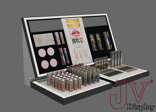 acrylic makeup display stand