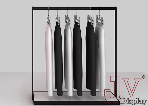 metal clothing display racks