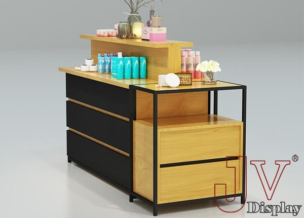 cosmetic display counter