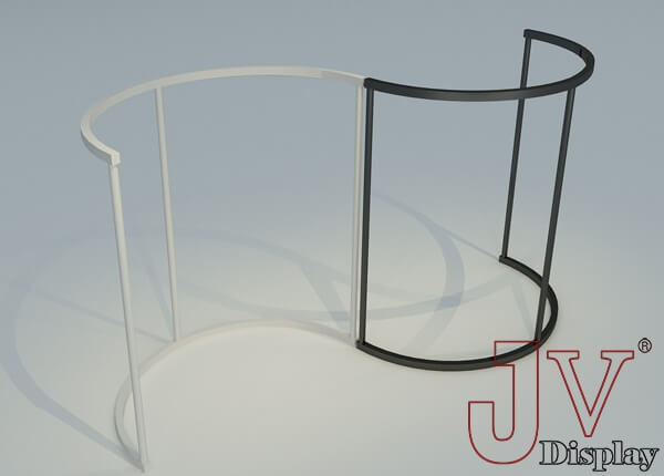 metal display stands