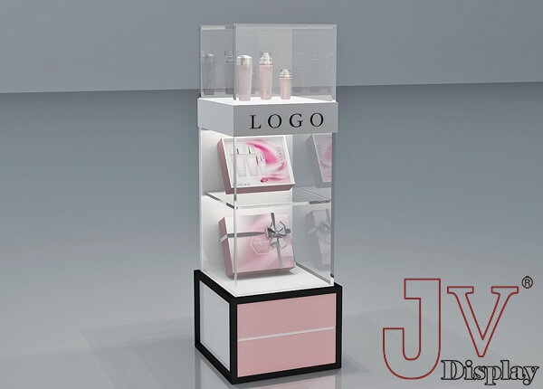 square pedestal case