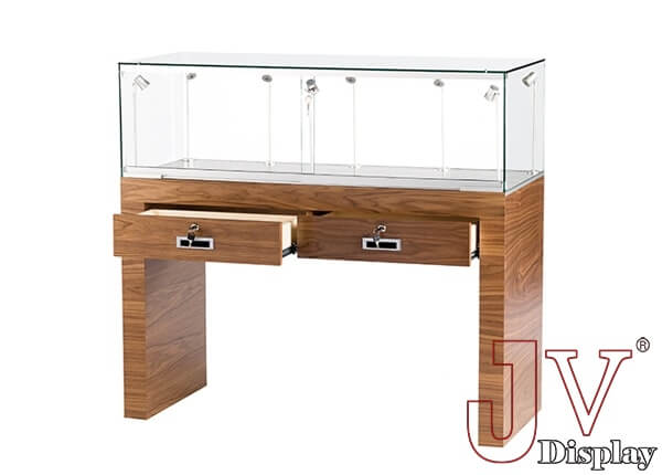 lockable jewellery display cabinet