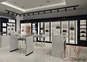 متجر المجوهرات الداخلية التصميم الحديث التجزئة كبيرة