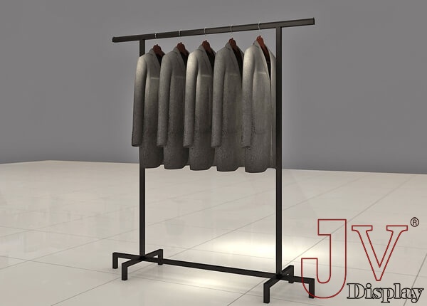 metal clothing shelves