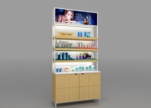 makeup store display