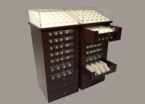 jewelry display cabinets