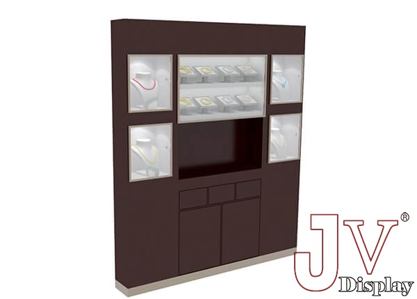 jewelry showroom wall design