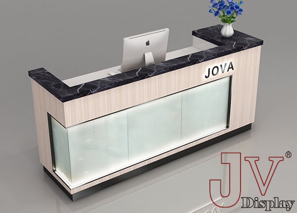 modern reception desk