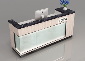 modern reception desk