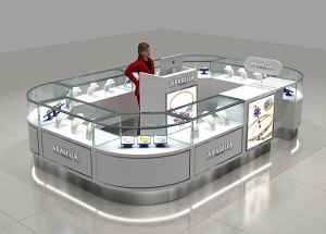 shopping mall kiosk