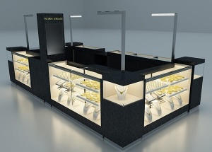 custom made jewelry kiosk