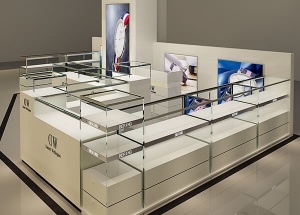 shopping mall watch kiosk