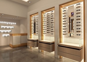 eyewear frame displays