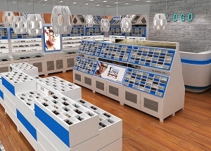 eyeglass display cabinets