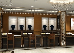 jewellery showroom interior design india