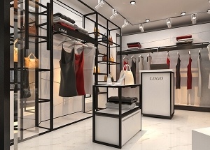 small clothing store design