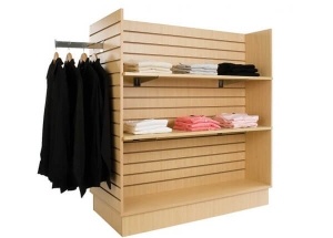 slatwall store fixtures