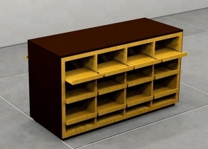 clothes display cabinet