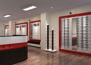 optical shop fitting