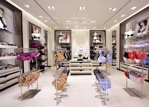 lingerie shop interior