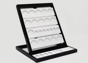 acrylic makeup display stand