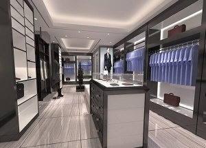 garments showroom design