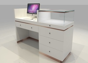 counter design for jewellery showroom
