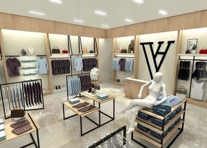 ladies apparel store design