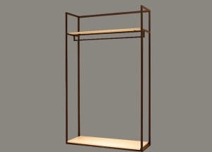 retail clothing wall systems