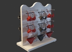 lingerie retail display