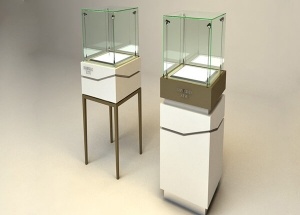 المجوهرات عرض برج vitrine للبيع
