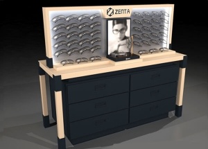 sunglasses showcase display
