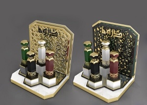 acrylic perfume display stand