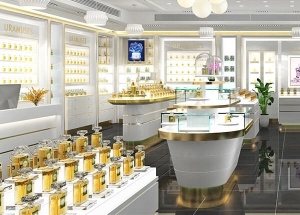 perfume store decoration